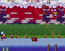 une photo d'Ã©cran de Pistol Daimyo No Bouken sur Arcade